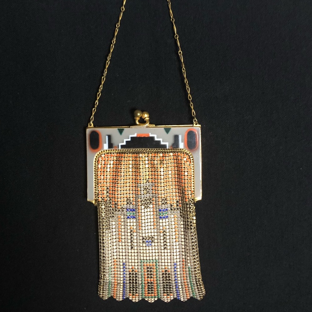 Whiting and Davis Art Deco Purse1920s